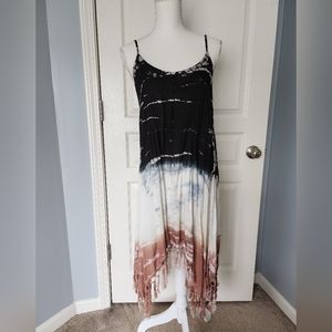 NWT- BOHO ME SWIM TIE DYE COVERUP, SIZE MEDIUM